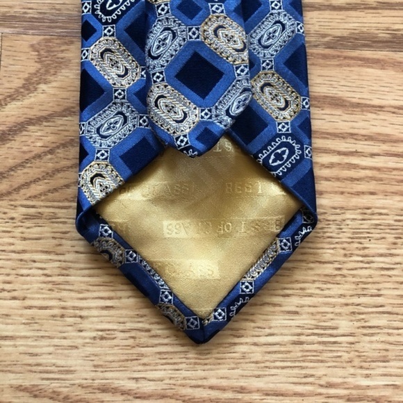 Robert Talbott Best of Class blue tie - Picture 5 of 8